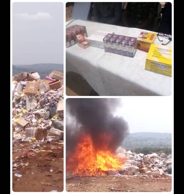 NAFDAC Destroys Fake Drugs Worth N1 Trillion in Anambra - THE NETWORK
